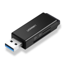 Czytnik kart pamięci SD/microSD USB 3.0 UGREEN CM104 (czarny)