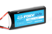 FOXY Li-Fe 1100 mAh/6,4 V RX