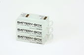 BOX na baterie do przechowywania i transportu 1-4 baterii AA, AAA, 1 szt. = 1 PUDEŁKO.
