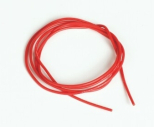 Kabel silikonowy 0,5qmm, 20AWG, 1 metr, czerwony