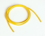 Kabel silikonowy 2,0qmm, 14AWG, 1 metr, żółty