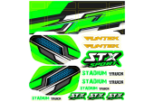 STX - naklejki zielone