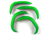Poszerzenia błotników TMT w kolorze neonowej zieleni (ze śrubami) do TRX XRT