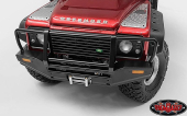 Metalowy zderzak przedni wyciągarki do Traxxas TRX-4 Land Rover Defend RC4WD