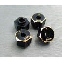 SAMIX SCX10-3 adapter mosiężny sześciokątny (8mm) SCX10-3 4 szt