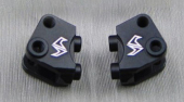 SAMIX SCX10-2 aluminiowe mocowanie dolnego amortyzatora/łącznika zawieszenia SCX10-2 2 lewe / 2 prawe