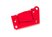 10263-RED Zaślepka mocowania silnika, aluminium 6061-T6 (anodowane na czerwono)