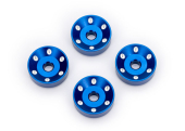 10257-BLUE Podkładki do kół, obrabiane aluminium, niebieskie (4)