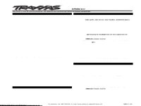 TRX-4 Sport (82024-4) Parts List (1)