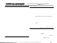TRX-4 Chevrolet K10 High Trail Edition (92056-4) Parts List (1)