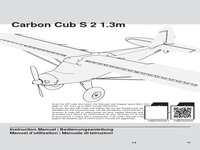 Carbon Cub S 2 1.3m  RTF Basic Instruction Manual - English (1)