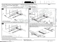 TRX-4 1979 Ford Bronco and 1979 Chevrolet Blazer Front Bumper (8867) Installation Instructions - English (1)