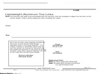 5141R Toe Link Tubes (Fr, Aluminum) Instructions (1)