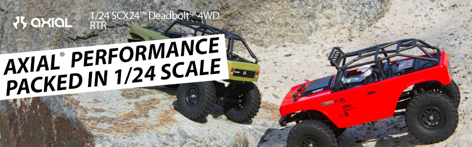 SCX24™ Deadbolt™ w skali 1/24 4WD RTR
