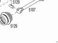Front and Rear Center CV Driveshafts (5151R) Assembly