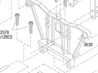 Stampede VXL (36076-74) Rear Assembly 