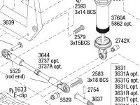 Slash (58034-1) Front Assembly Exploded View