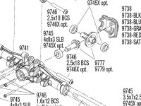 TRX-4M Ford Bronco (97074-1) Rear Assembly 