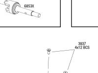 Stampede 4X4 (67054-1) Driveshaft Assembly 
