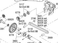 Stampede 4X4 (67054-1) Front Assembly 