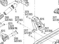 TRX-4 Scale and Trail Crawler (82056-4) Chassis Assembly Exploded View