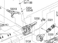 Slayer Pro 4X4 (59076-3) Front Assembly Exploded View