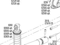 TRX-4 Ford Bronco (92076-4) Rear Assembly Exploded View