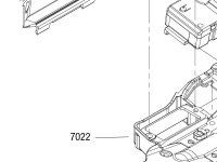 1/16 Slash 4X4 (70054-1) Chassis Assembly 