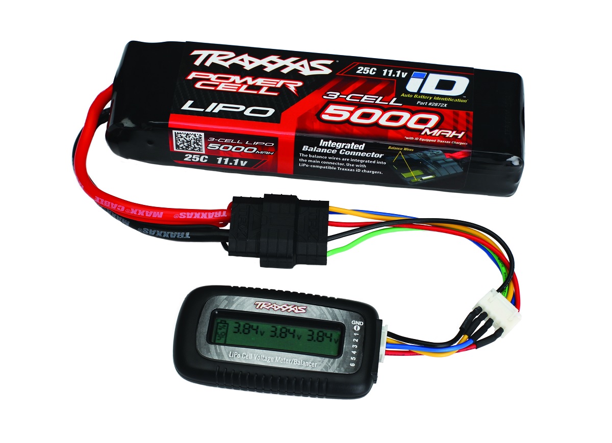 LiPo Cell Checker with Battery