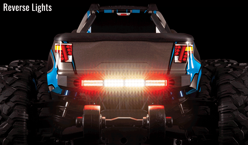 Maxx High-Output Off-Road LED Light Kit (#8990) with Functional Tail, Brake, and Reverse Lighting
