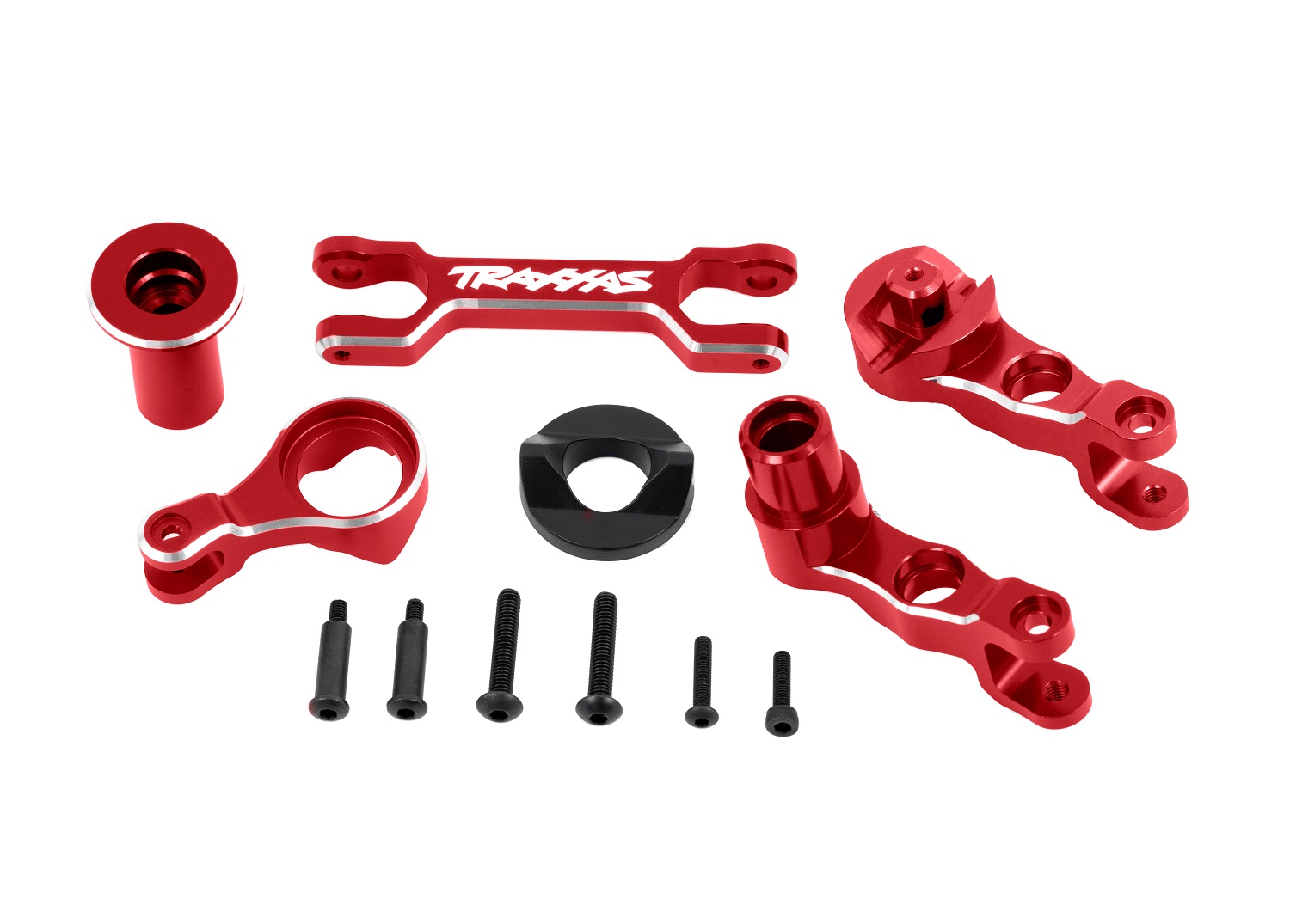 Red Aluminum Bellcrank Assembly (7746-RED)