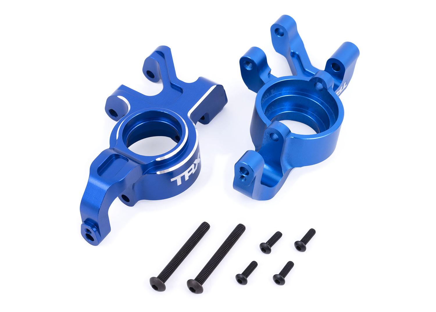 Aluminum Steering Blocks (7836-BLUE)